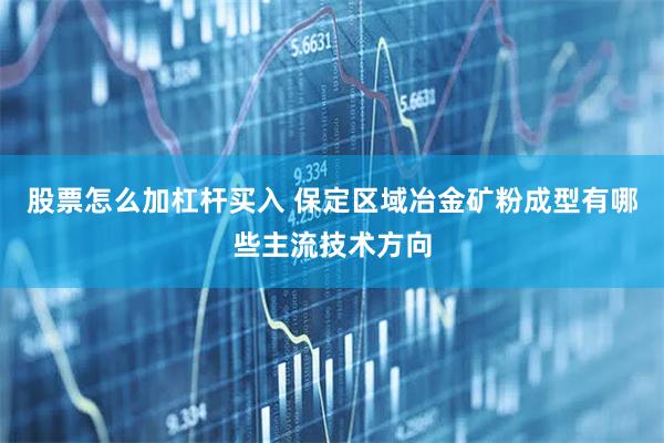 股票怎么加杠杆买入 保定区域冶金矿粉成型有哪些主流技术方向